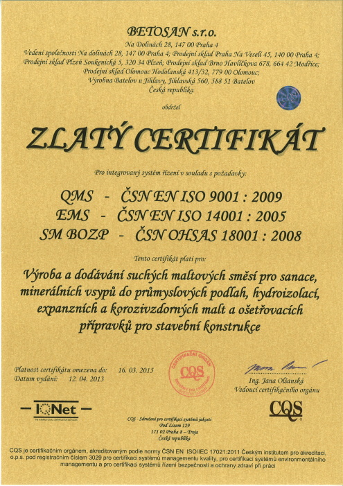 zlatý certifikát